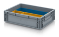 AUER Packaging Cutii pentru rafturi utilizare pentru euro containere 40 x 30 cm EG TEK 43 B4 Imagine de previzualizare 2
